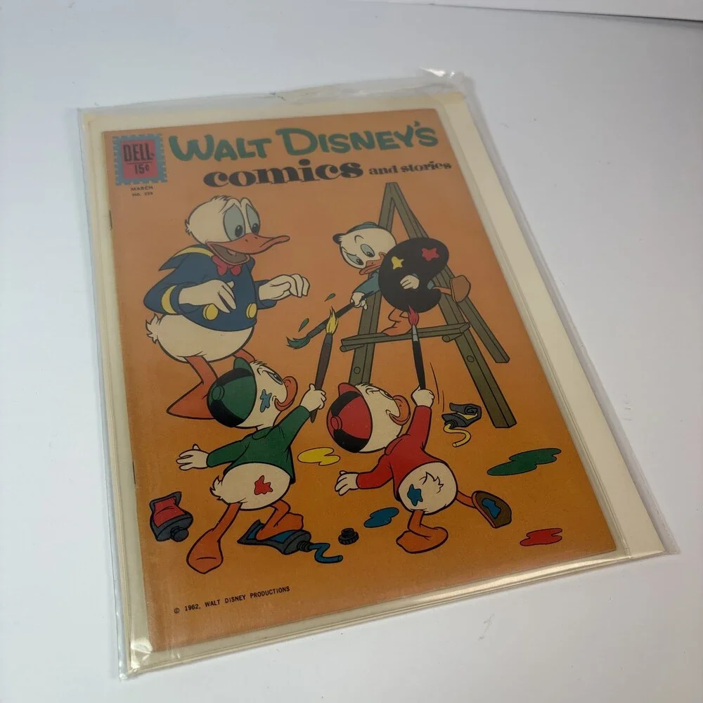 Walt Disney's Comics and Stories #258 Dell 1962 Donald Duck Huey Dewey Louie VF